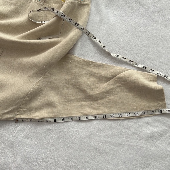 Vintage On the Rocks Women’s Linen Blouse - Picture 8 of 9